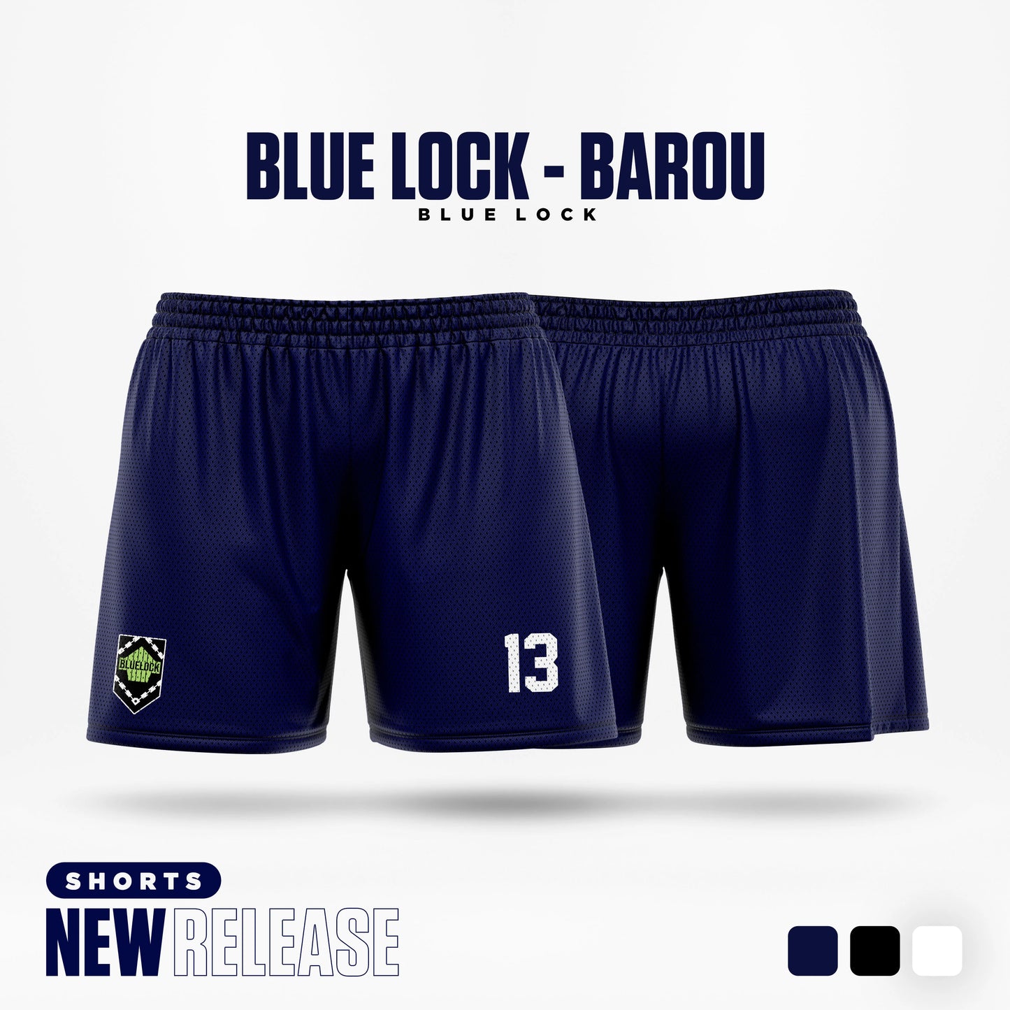 U 20 Blue Lock Shorts
