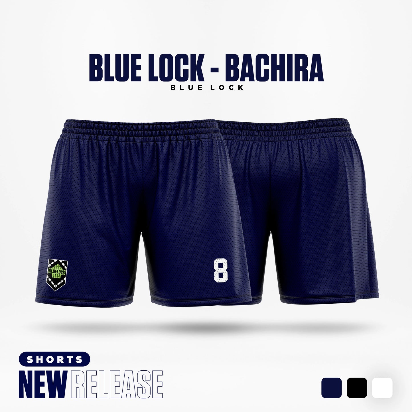 U 20 Blue Lock Shorts