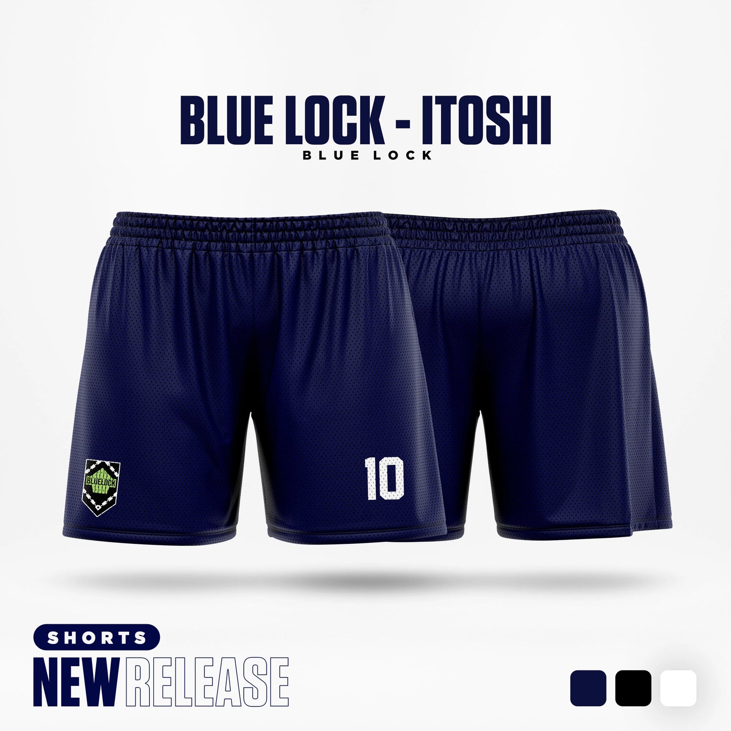 U 20 Blue Lock Shorts